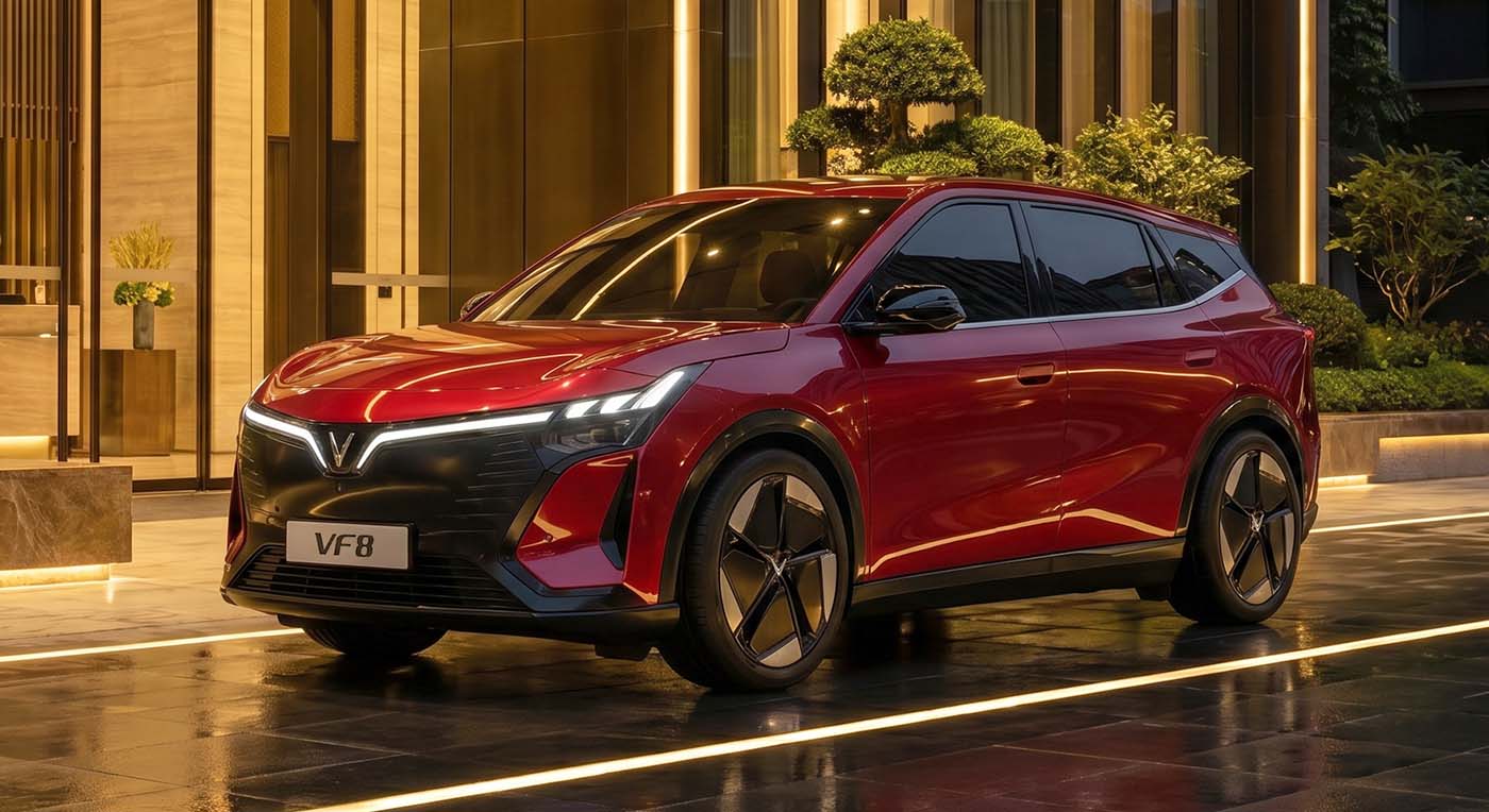 New-generation VinFast VF 8 EV makes global debut — article image